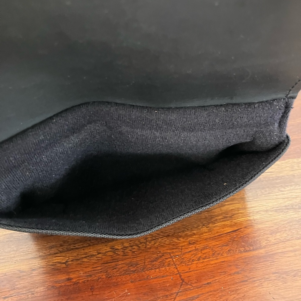 Waterfield Brown Leather & Black Canvas Nintendo Switch gaming Organizer - Picture 5 of 8